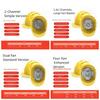 4 Gears Rechargeable Fan Helmet Waterproof Adjustable Site Protective Cap Cool Power Bank Construction Work Helmet Summer