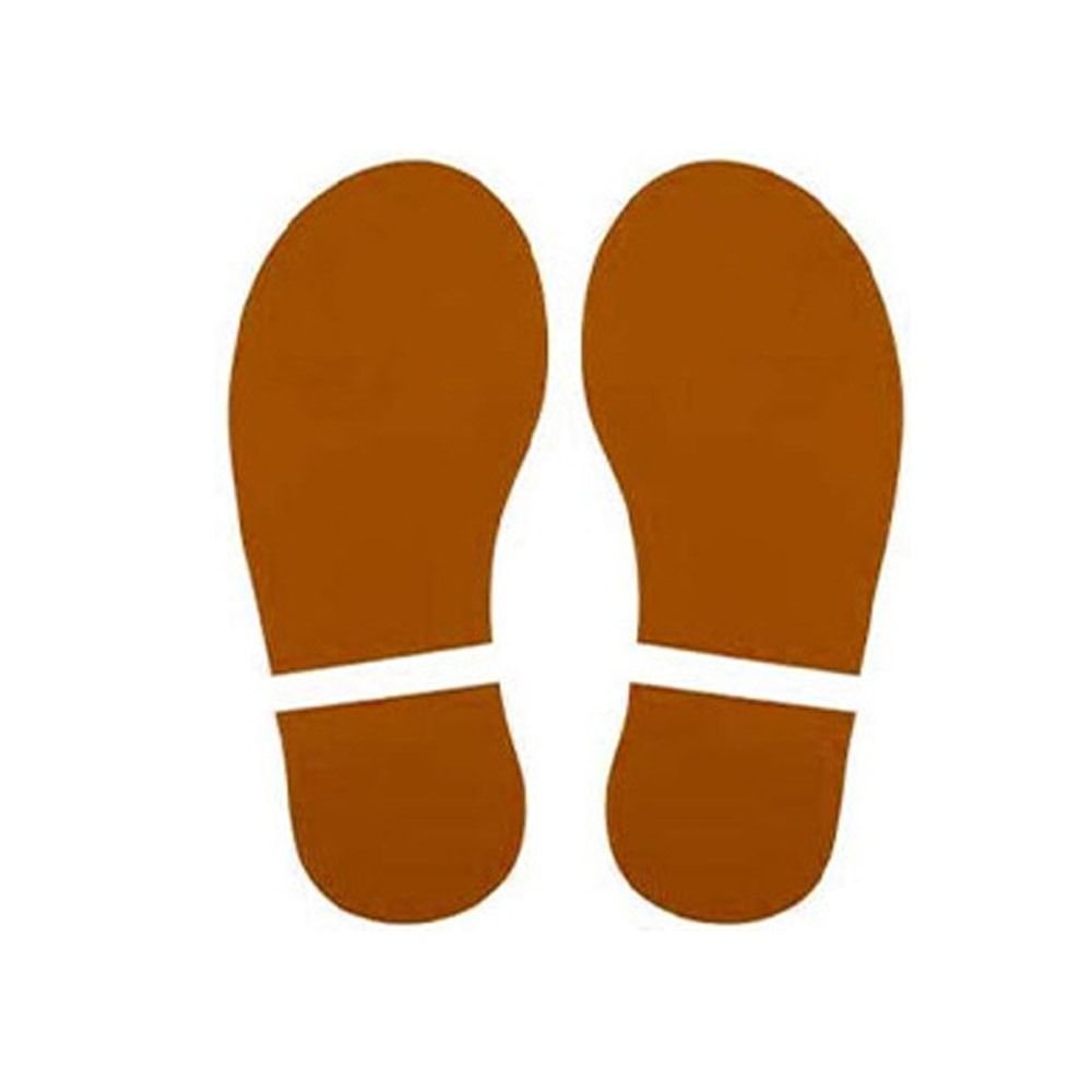 Домашний декор Наклейки на пол ПВХ Детская обувь Наклейки Аксессуары Наклейки со следами