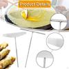 Crepe Spreader and Turner Kit Batter Spreading Portable Stainless Steel T Shaped for Stall