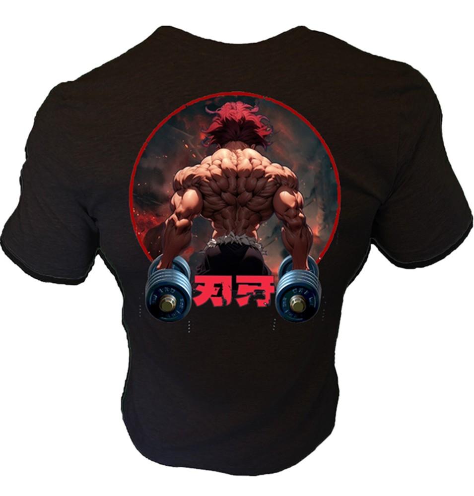 Спортивная футболка Iron Gods Yujiro, Футболка Самый Сильный Человек в Мире, Манга Футболка, pump cover