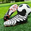 HOHO FAIR Soccer Shoes Large Size 35-45 Men's/Children's High-top Long-nailed Outdoor Anti-slip Football Boots