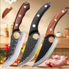 Hand Forged Butcher Cleaver Knife High Quality Chef's Knife Set Multi-purpose Knife Stainless Steel Household Kitchen Fish Knife