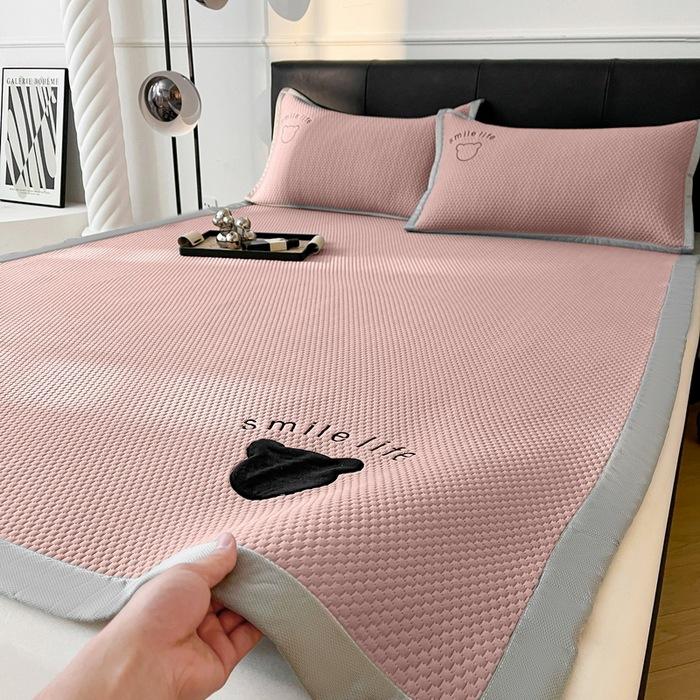 А класс Ice Silk Cooler 3 шт. Летний кондиционер мягкий коврик машинная стирка моющееся покрывало для кровати