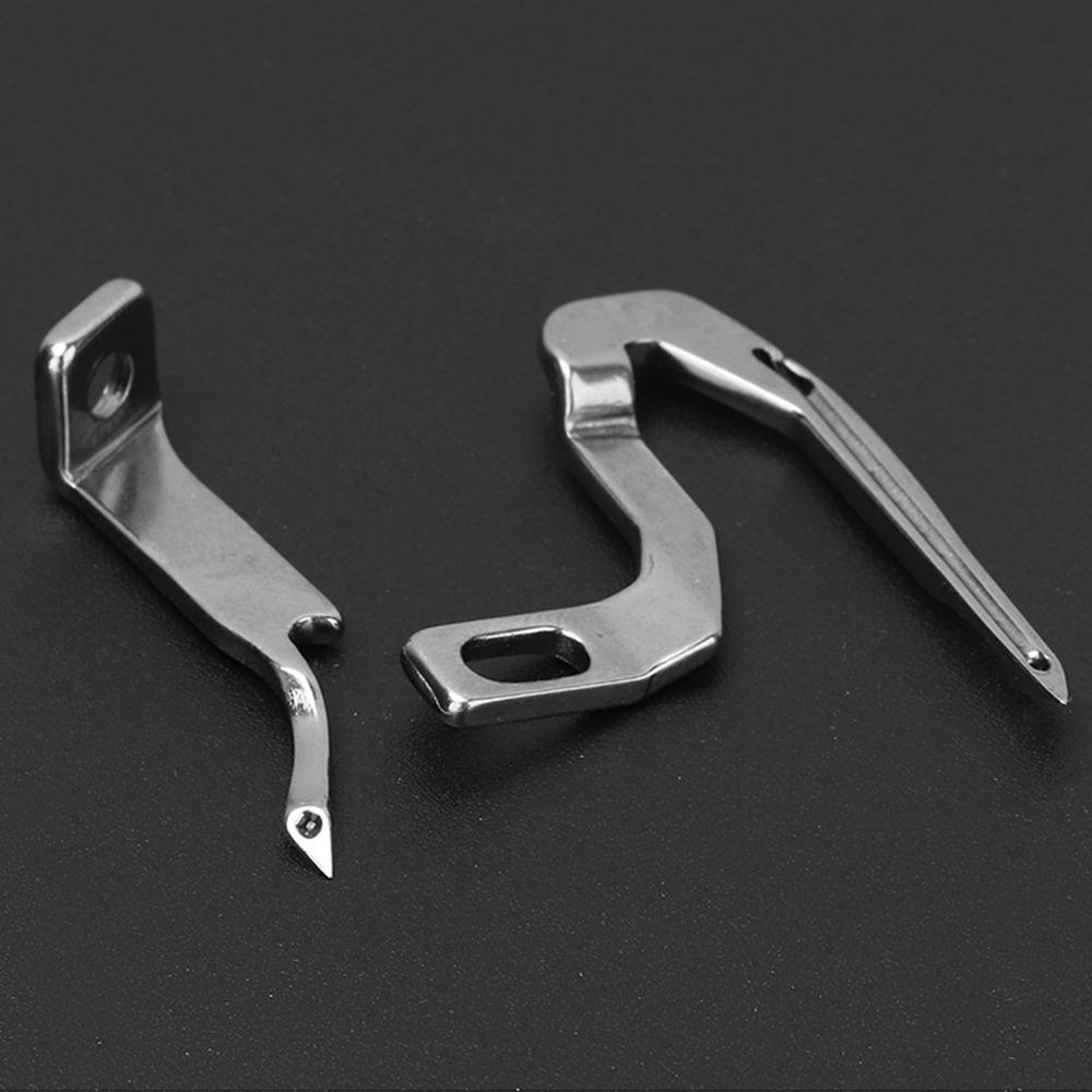 2 шт. Премиум-качество Металлический петлитель оверлока Металлический нижний петлитель Набор петлителей Для бытовой швейной машины