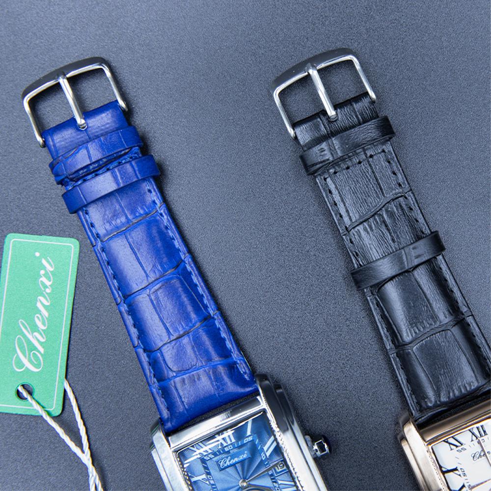 CHENXI Fashion Casual Quartz Man Watch Waterproof Calendar Display Men Watches Business Leather Band Men's Wristwatch