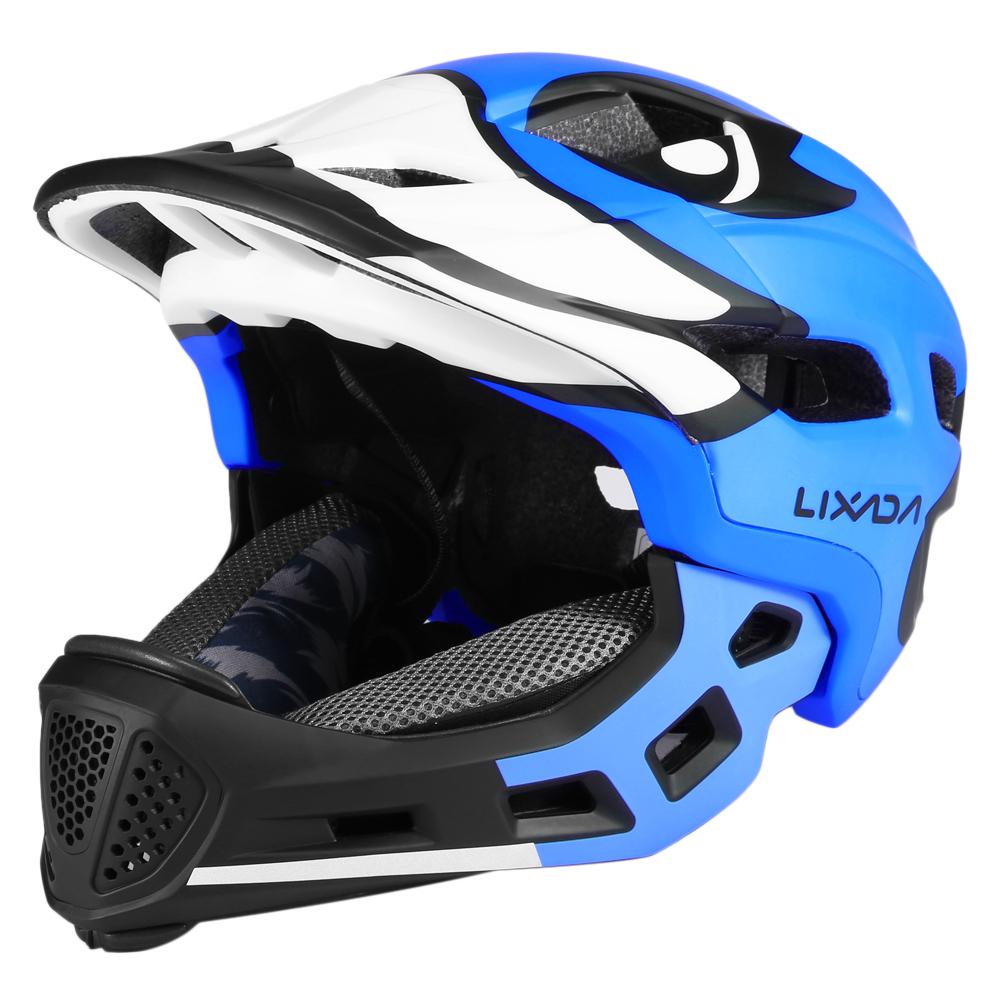 Lixada Детский съемный полный шлем, детский спортивный защитный шлем для езды на велосипеде, скейтбординга
