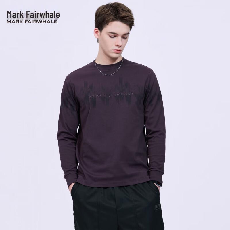 Mark Fairwhale Футболка с длинным рукавом и круглым вырезом с градиентным рисунком