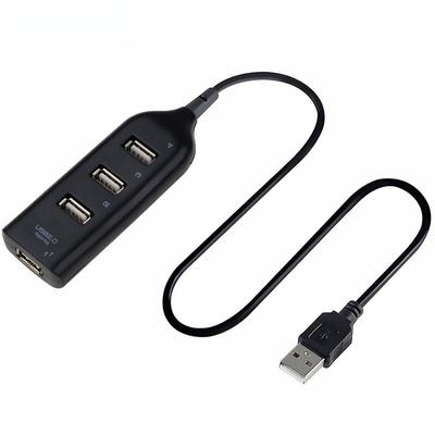 Высокоскоростной 4-портовый USB-адаптер-сплиттер Mini USB 2,0-адаптер 4-портовый сплиттер для ноутбука, портативного жесткого диска