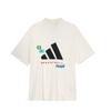 Adidas Basketball Atmospheric Embroidered Basketball Sports Casual Simple Comfortable Short Sleeve T-Shirt Unisex T-Shirt White JE3762(TEAM702-B2)