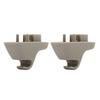 2PCs Sun Visor Retainer Clip 1HS09BD1AA Car Sun Visor Hook Replacement for Ram 1500 2500 3500 4500