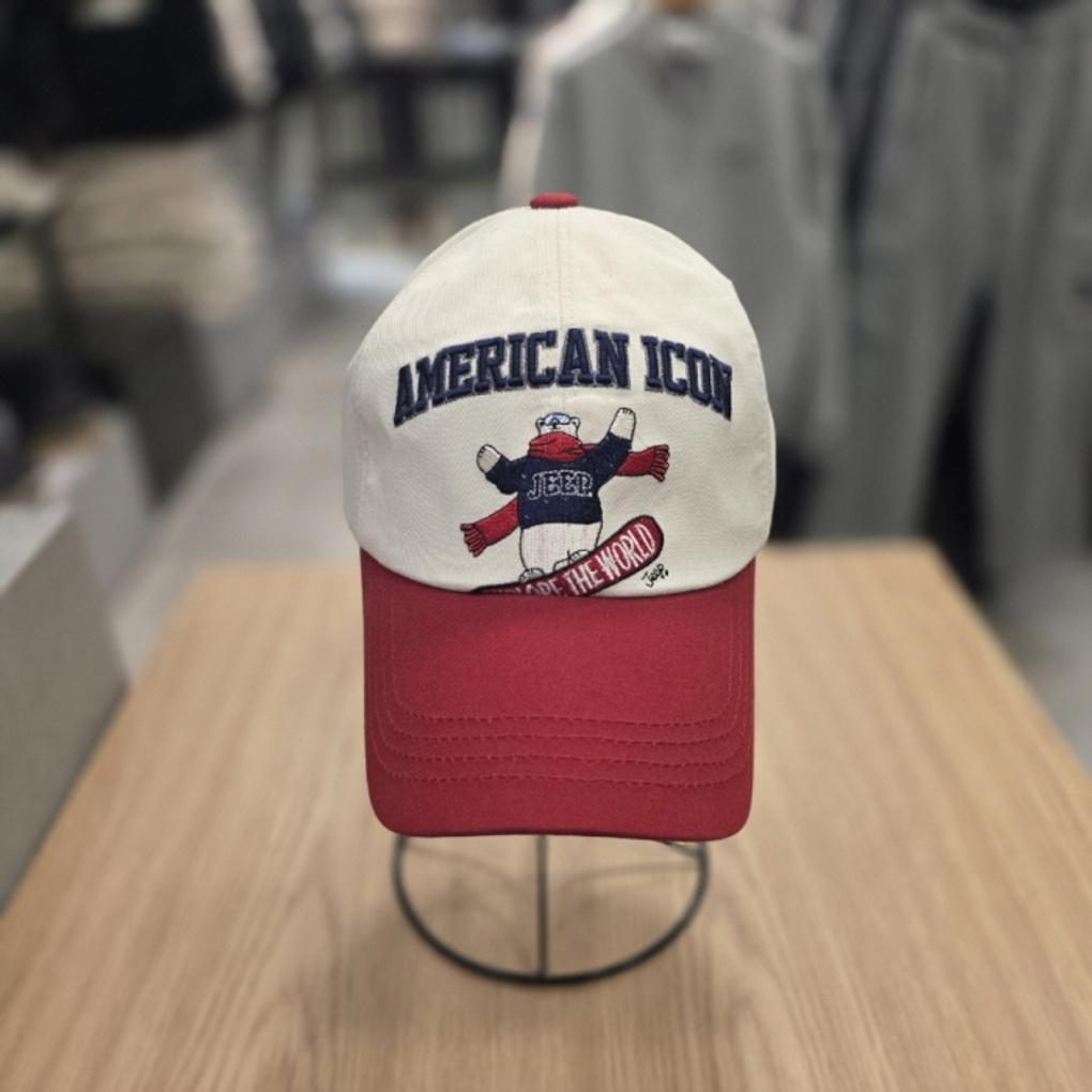 Jeep Snowboard Bear Color Block Ball Cap_JP4GCU052