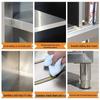 Thickened Stainless Steel Commercial Kitchen Storage Cabinet