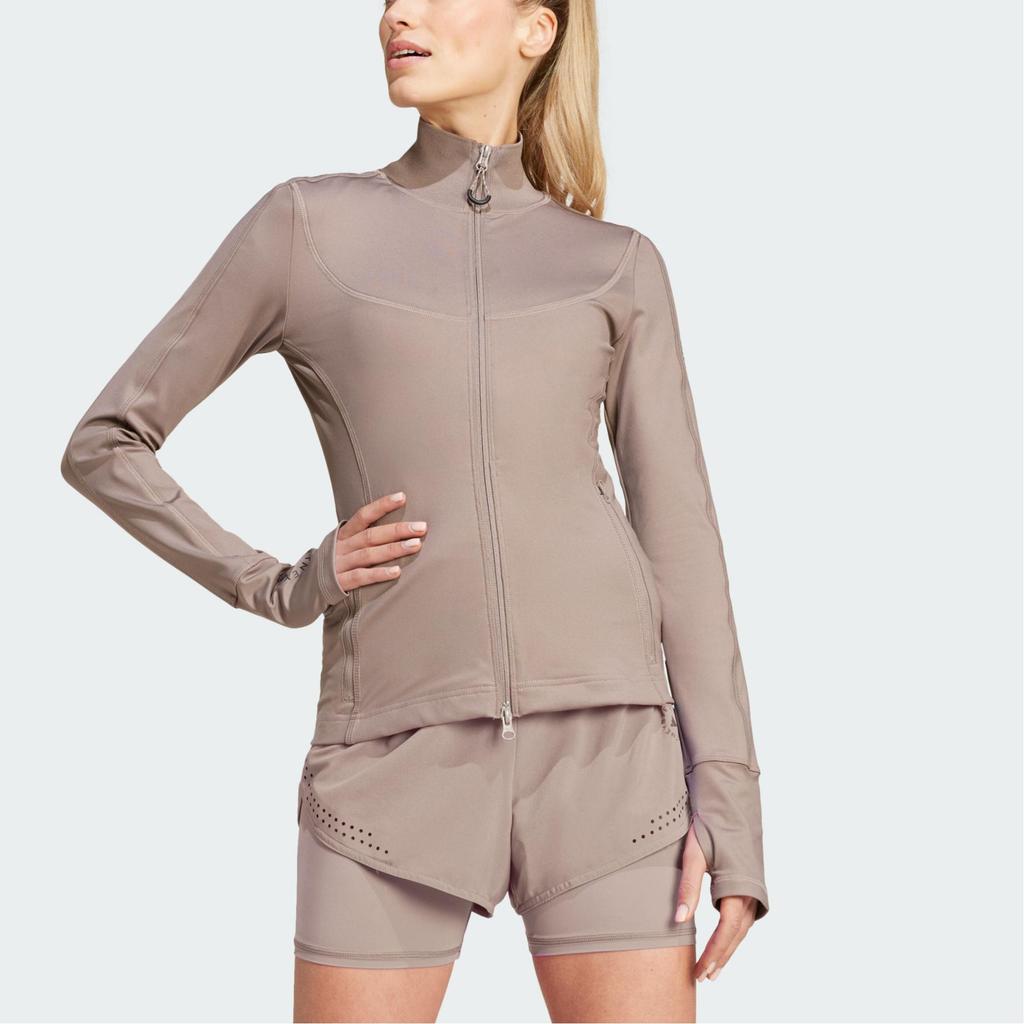 adidas X Stella McCartney Truefunction Training Jacket Женские куртки Земляно-коричневый серый IT8234
