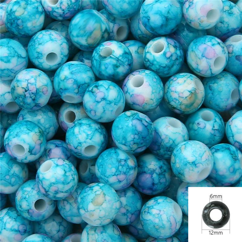 Креативные серьги, браслет, материал ABS 12 мм/10 мм/8 мм, 30/50/100 шт., искусственный жемчуг, ручная работа, аксессуары для украшений своими руками, акриловые цветочные круглые бусины