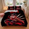 3pcs A Nightmare on Elm Street Bedding Set, Soft Polyester Duvet Cover and Pillowcases Seasons all suitable, Design for Bedroom L1003069