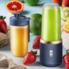 Portable Electric Mixer Machine 6 Blades Wireless Portable Juice Squeeze Double Cup Multifunction Juice Extractor Kitchen Tools
