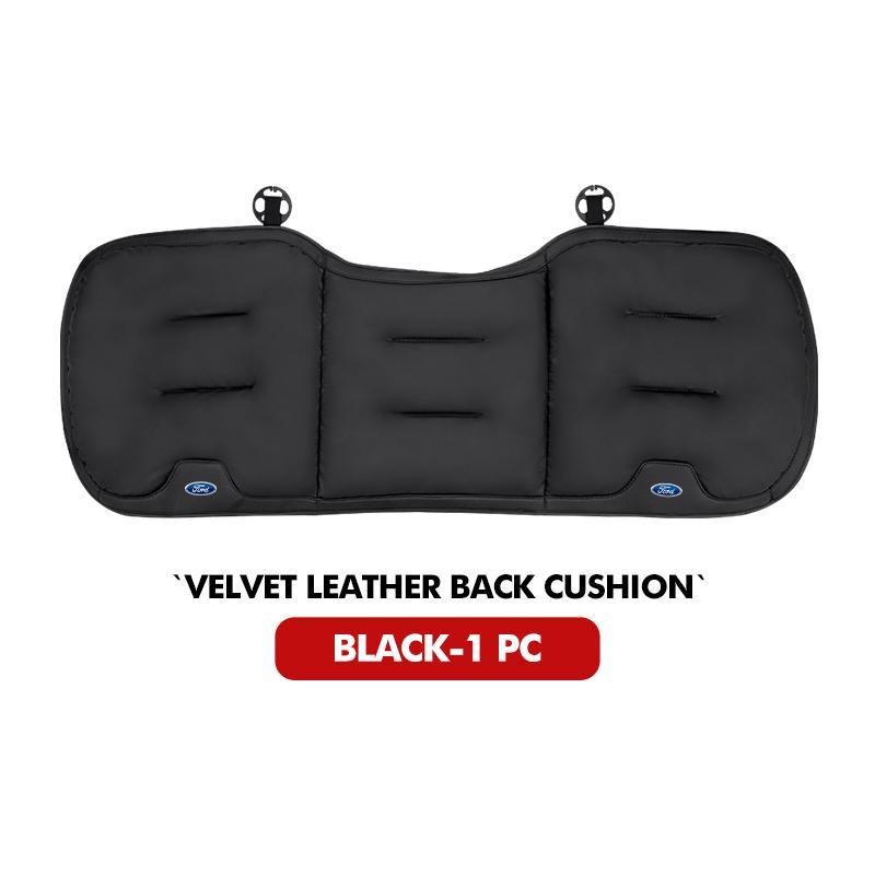 YYQO6 Car Seat Breathable Velour Leather Cushion Cover Accessories For Ford mk2 mk3 Ranger Mondeo mk4 S-MAX Kuga Mustang Fusion