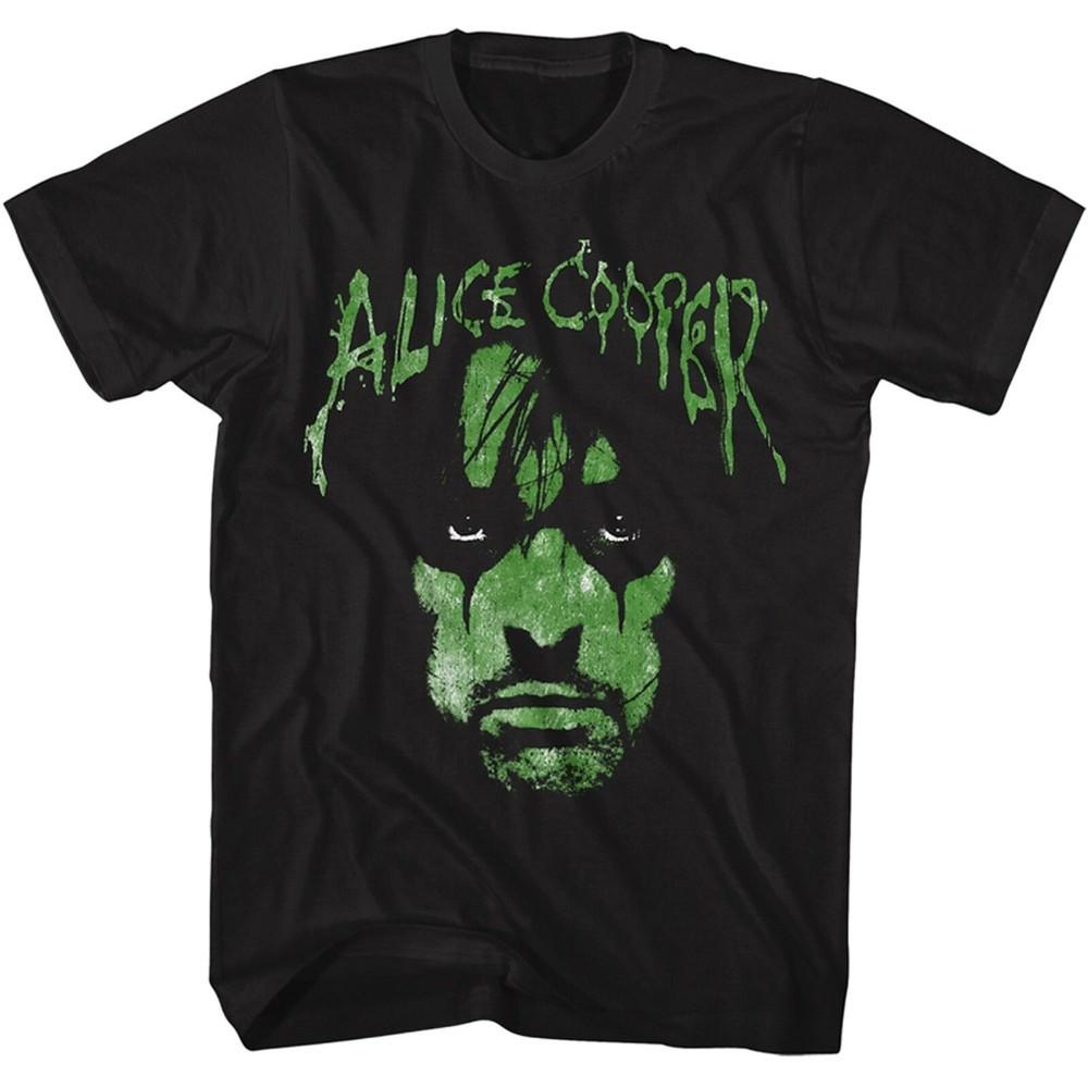 ALICE COOPER CD LGO INSIDE OUT LIVE 79 PORTRAIT ALIEN FACE Официальная Футболка XL новая Унисекс Футболка