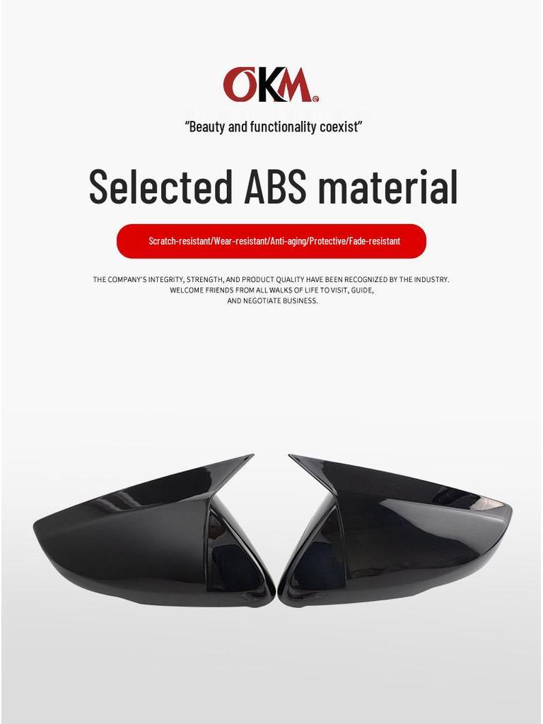 Rearview Mirror Shell Cover for 20-24 Cadillac CT5/CT6 Horn Modification