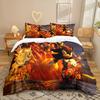 Animation Series 3D Digital Printing Three-Piece Bedding Kit Bed Sheet Quilt Cover