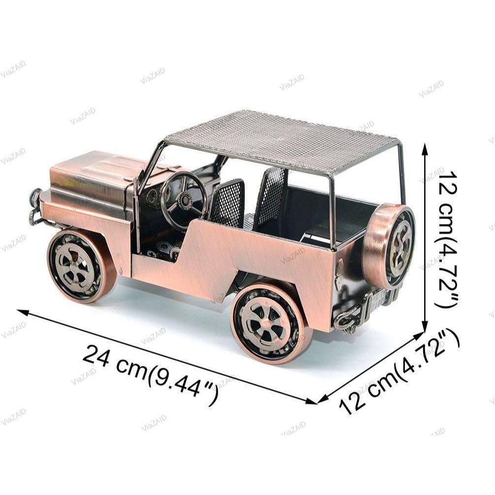 Металлическая Модель Старинного Винтажного Автомобиля Ручной Работы Коллекции Коллекционный Транспорт Игрушки для Декора Бара или Дома