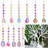 Party Supplies Diamond Prism Ball Rainbow Suncatcher Chandelier Hanging Chain Crystal Beads Pendant