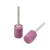 Chrome Corundum Abrasive Mounted Stones Wood Metal 10pcs 12mm Cylinder