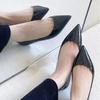 [Ushilai] French Nude Patent Leather Flats Women's New Pointed Versatile Commuter Shoes In Summer 2025