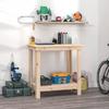 VidaXL Workbench Work Table Workstation Tool Bench Storage Bench Workshop Garage 80x50x80 Cm Wood of 822496