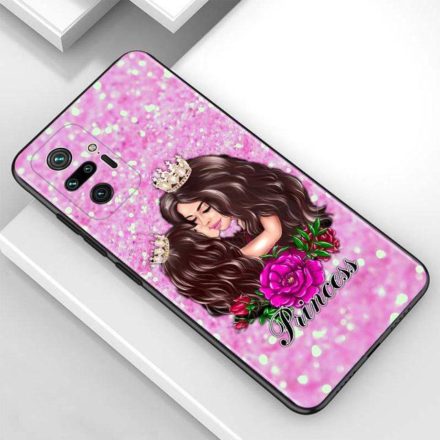 Case For Redmi Note 10 Pro Max 9 9t 9s 8 8t 7 Cover Tpu Fundas For Redmi K40 Pro Plus 9 9a 9c Shell Baby Mom Girl