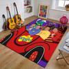 The Wiggles Polyester Carpet, Soft Indoor Mat for Office Chair, Living Room, Computer Desk - Decorative Home Office Rug Design