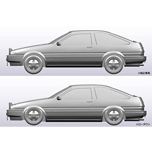 Aoshima Bunka Kyozai (AOSHIMA) 1/32 The Snap Kit Series Toyota Sprinter Trueno High Flash Two-Tone Pre-Colored Plastic Model Kit 16-B