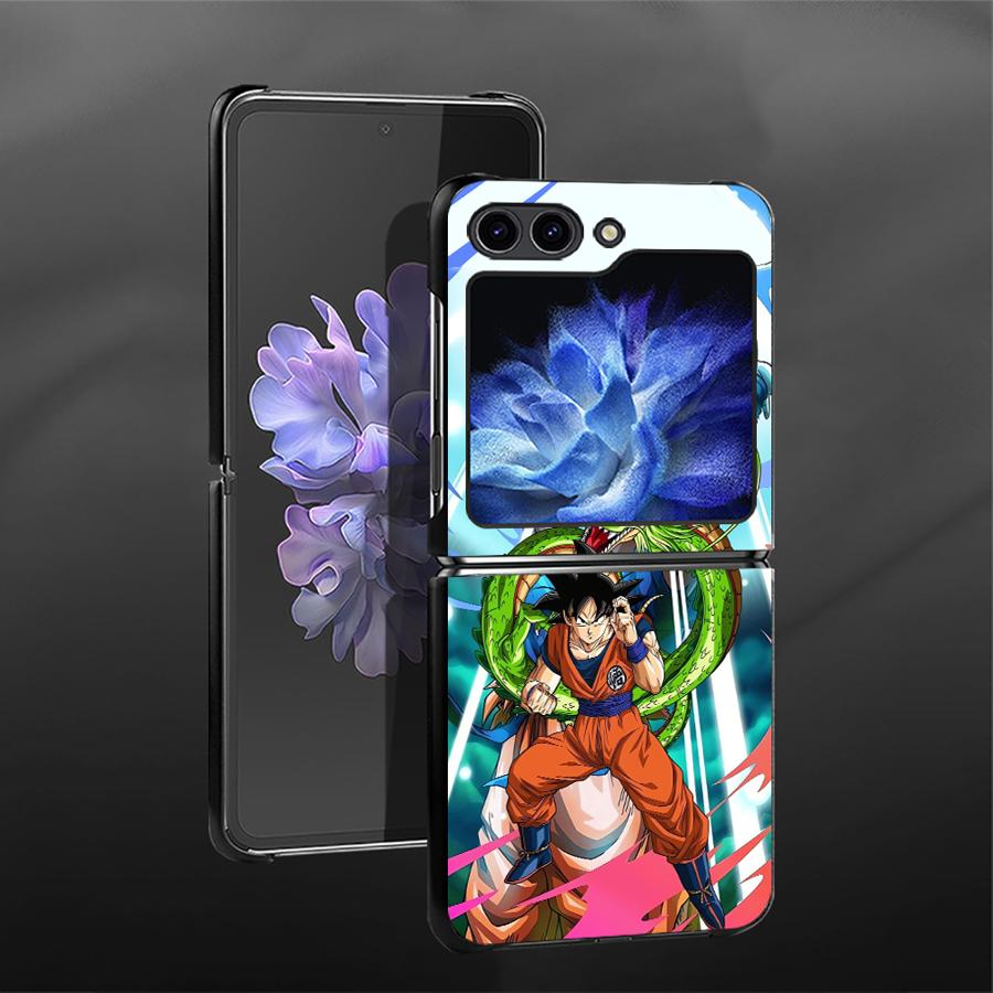 Задняя крышка телефона Funda Case для Samsung Galaxy Flip6 Z Flip 7 6 5 4 3 Flip7 FE Flip4 Flip3 Flip5 Драконьи Жемчужины