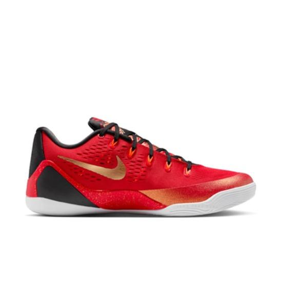 Nike Kobe 9 Low Protro EM "China" Легкие Удобные Дышащие Отзывчивые Сцепление Низкие Баскетбольные Кроссовки Мужские Красный Черный IH1400 600