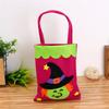 Halloween Tote Bag Witch Black Cat Candy Bag Trick Or Treat Ghost Festival Parti Happy Helloween Day Decor For Kids Gift Bag