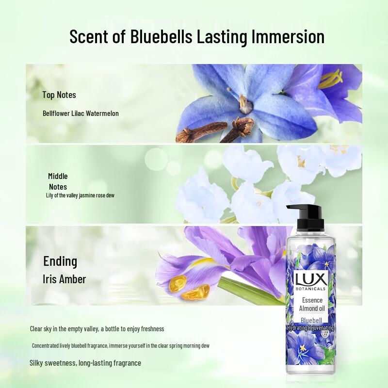 Lux Botanical Essential Oil Scented Shower Gel