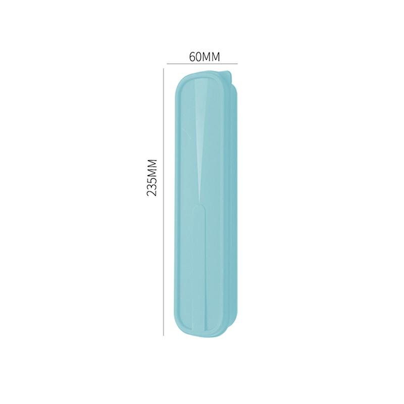 Ящик для столовых приборов Портативный чехол для столовых приборов с откидной крышкой Экологически чистый ящик для хранения палочек для еды и ложек Устойчив к падениям