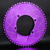 Motor Sprocket Heavy Duty Aluminum Alloy Chainring 40T To 58T Waterproof Rustproof Tooth Disc Replacement for Road Bike