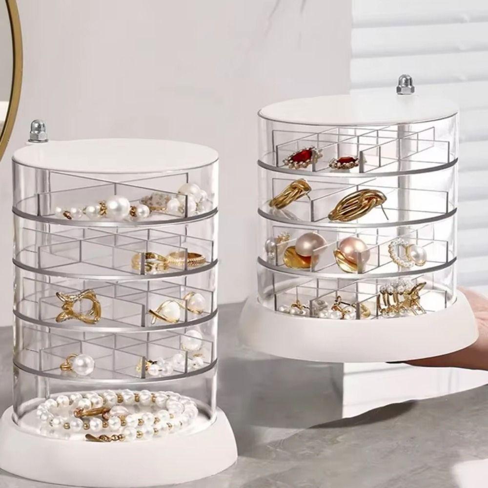 Антиоксидантный органайзер для хранения сережек 4-5 слоев акриловый держатель для сережек ожерелья