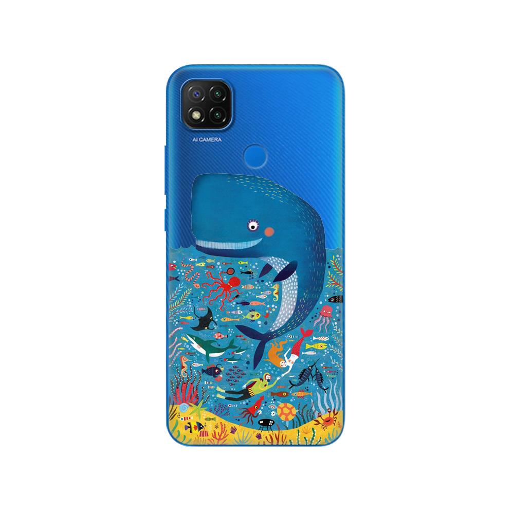 Чехол для Xiaomi Redmi 9C, мягкий силиконовый чехол из ТПУ для задней панели телефона Redmi 9C, NFC, чехол 6,53 дюйма, бампер etui, Fundas Coque