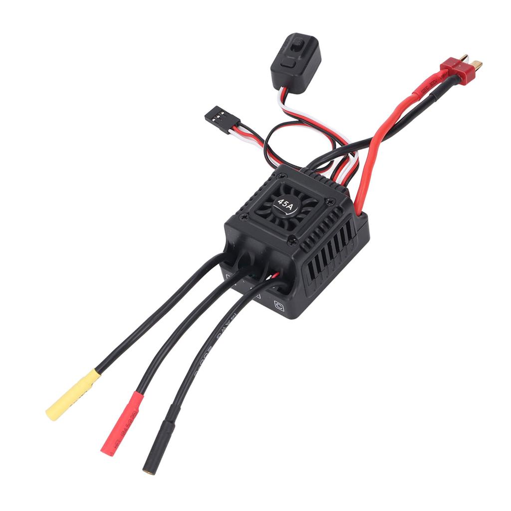 Brushless RC ESC Water Proof Electronic Speed Controller T Plug 2 To 3S for 1 10 1 12 1 14 1 16 RC Car Brushless Motor