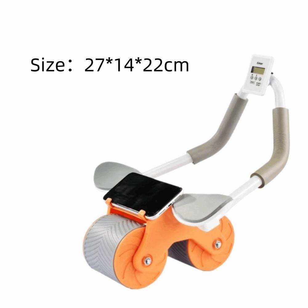 Elbow Support Ab Roller Wheel Automatic Rebound Fitness Equipment Core Strength Training