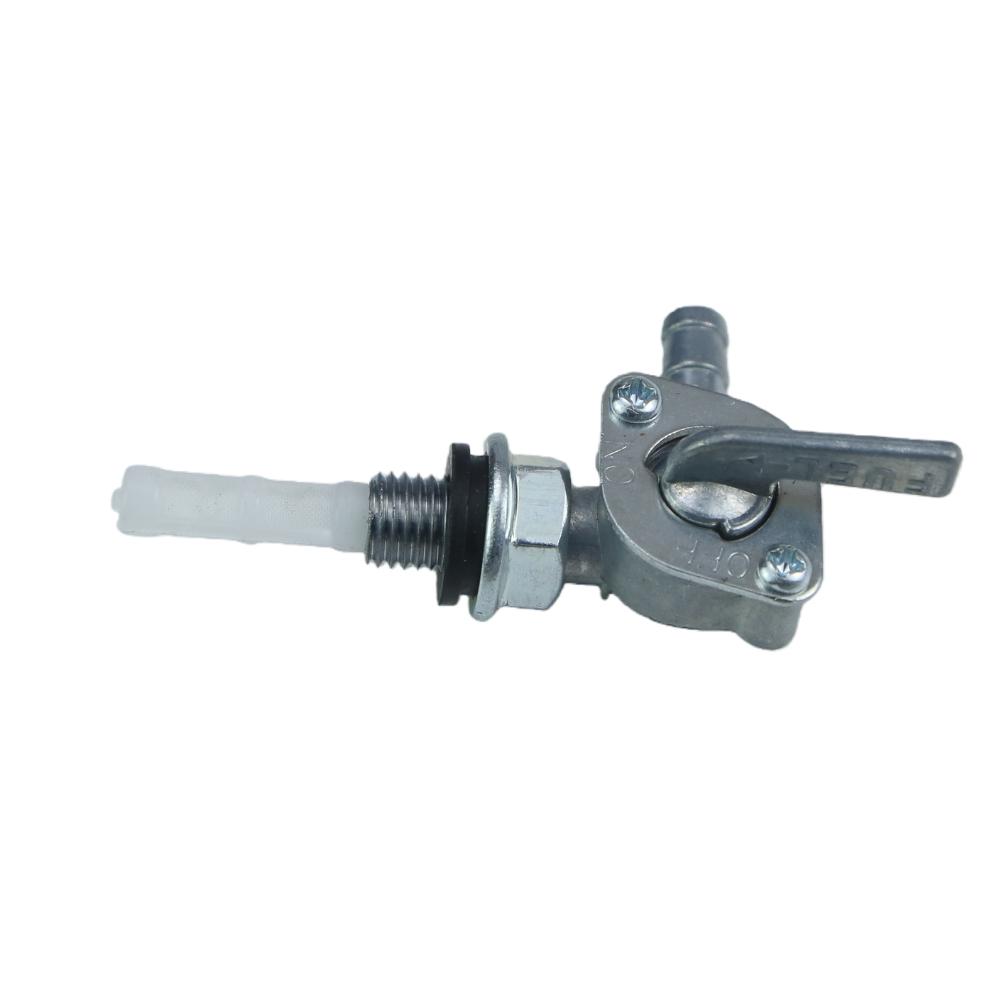 Universal Fuel Shut Off Valve 6mm Motorcycle Scooter Gas Petcock ON/OFF Switch With 1/4-inch hose