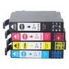 4 Colors Ink Cartridge Inkjet Printer Cartridge Replacement for Expression Black Cyan Magenta Yellow