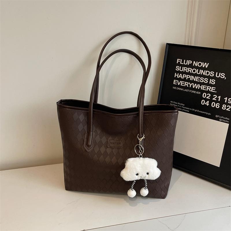 Large Capacity Bag for Women New High-quality Texture Tote Bag Shoulder Bag for Women College Students Class Handbag for Women