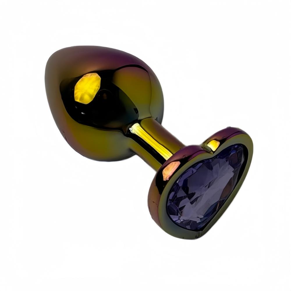Metal Aluminum Alloy Crystal Jewelry Butt Plug Adult Anal Sex Toys