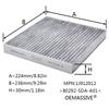 Для Honda Civic Odyssey Accord Passport CR-V Poilt Acura CSX ILX MDX Micron Салонный фильтр кондиционера 80219-SHJ-A01 80292-SDA-407