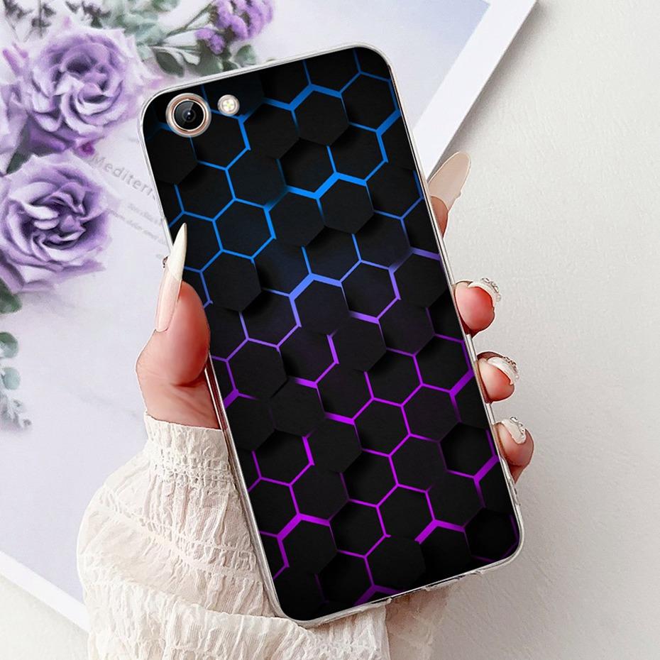 Новый дизайн чехла для телефона Vivo Y71 Y71i Y71A Прозрачная задняя крышка из ТПУ для Vivo 1724 1801 1801i Y71 Y 71i 4G Мягкие силиконовые чехлы