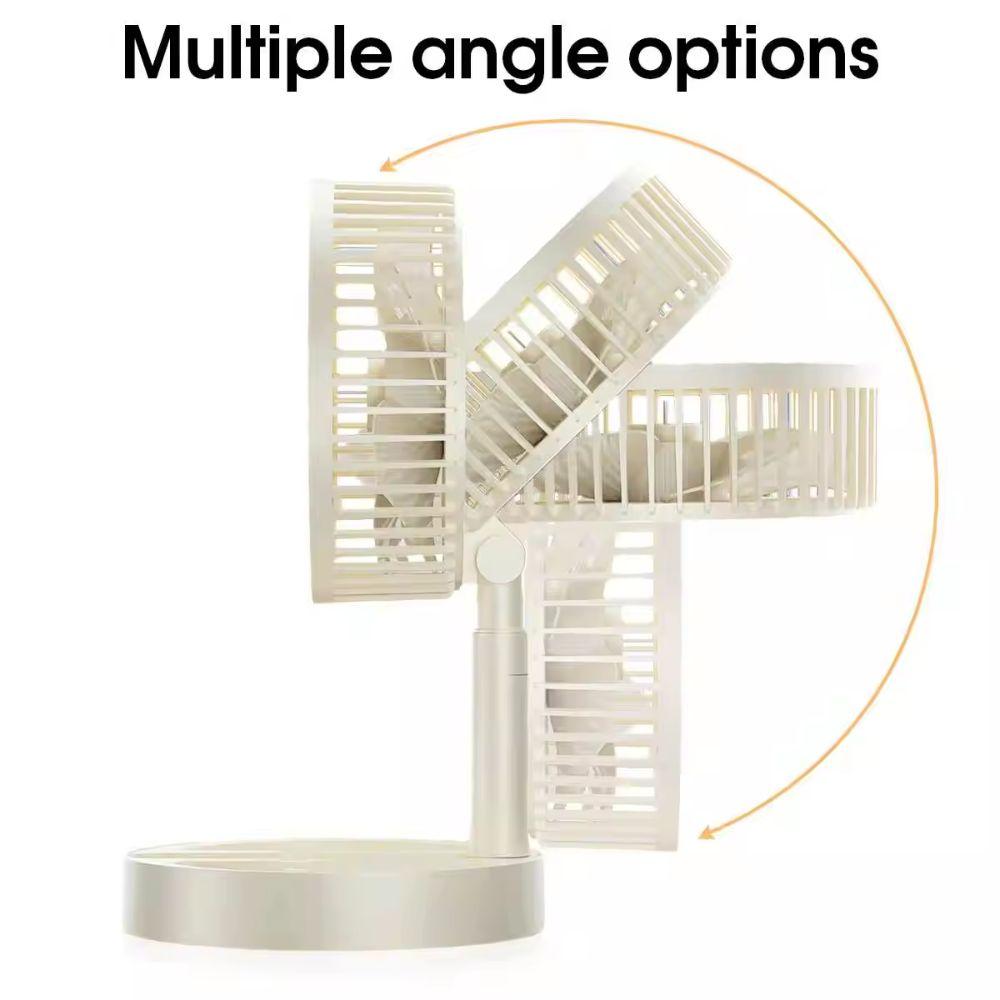 Adjustable Angle USB Fan Foldable Mini Electric Fan Energy Saving Desktop Fan Dormitory