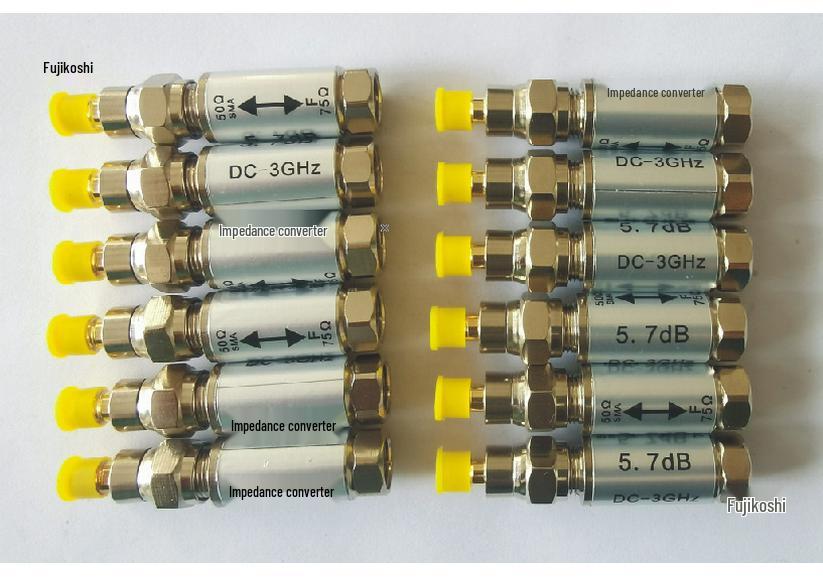 New 50-75 Ohm SMA-F to BNC RF Impedance Converter